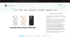 Desktop Screenshot of boutique-pour-iphone.com